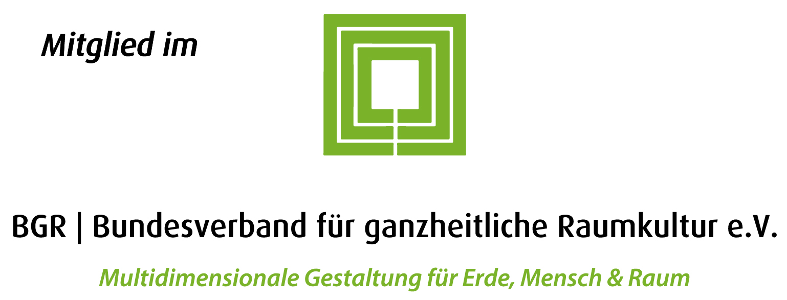 Mitglied im BGR – Bundesverband für ganzheitliche Raumkultur e.V.